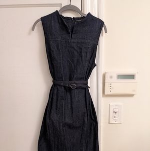 Banana republic stretchy jean dress